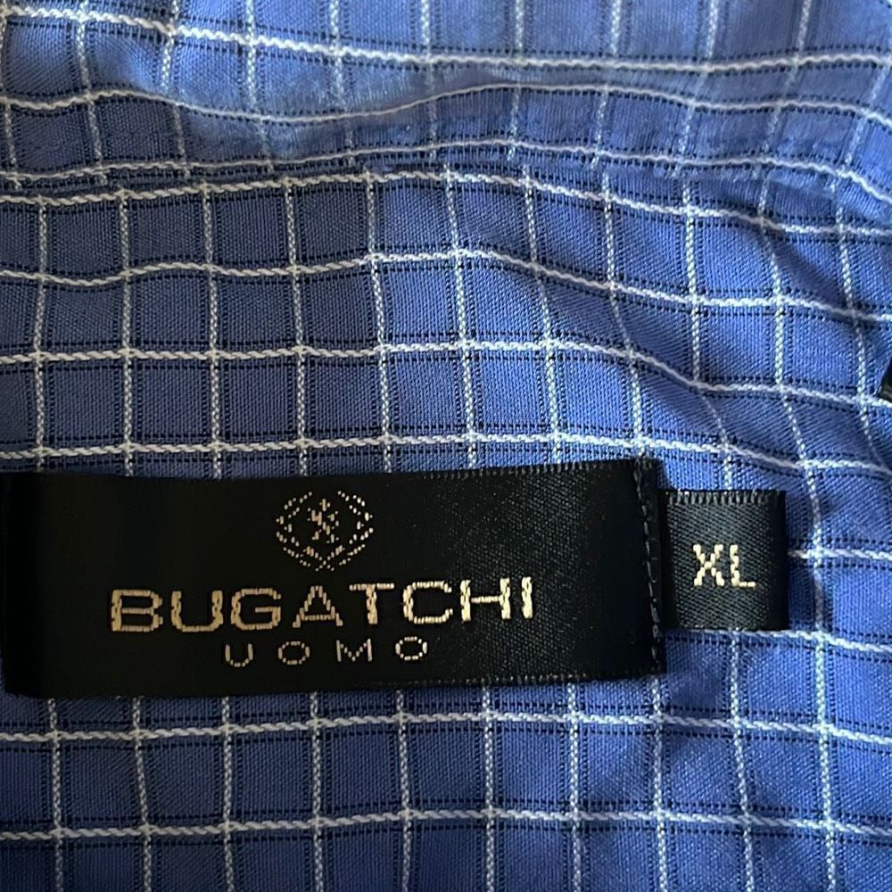 Bugatchi Uomo Ss Windowpane Button Downs Sz. Xl - image 2